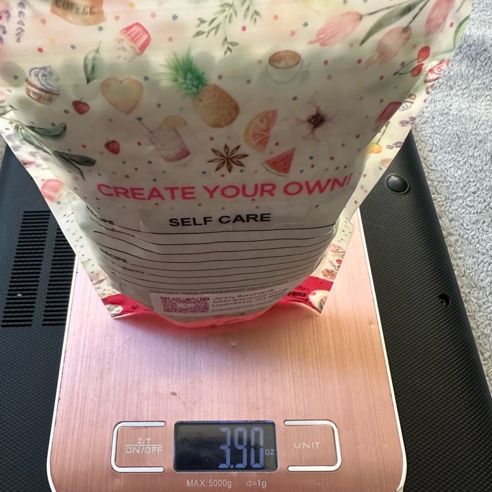 Pink Zebra sprinkle Self Care